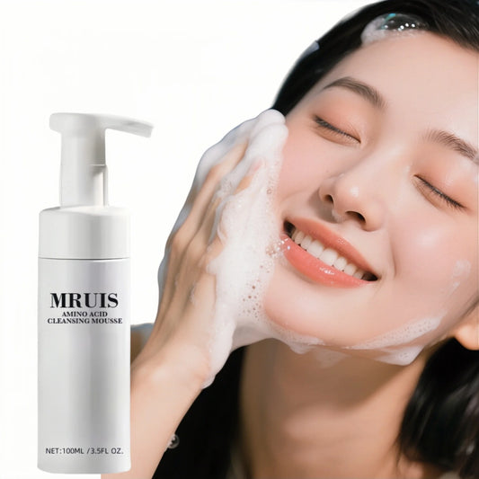 100ML Foaming Facial Cleanser Moisturizing and Deep-Cleansing Skin Care Product