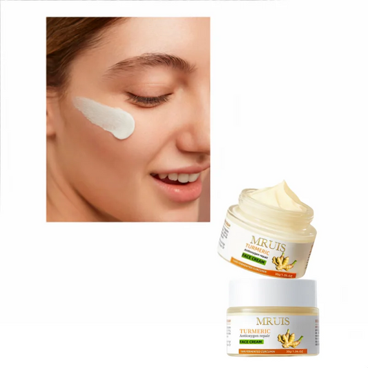 OEM Ceramide Centella Niacinamide Infused Turmeric Antioxidant Repair Face Cream Nourishing Moisturizing Vitamin C Glycerin