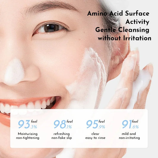 100ML Foaming Facial Cleanser Moisturizing and Deep-Cleansing Skin Care Product